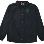 Airblaster Bruiser Shell Jacket 2024 - Black jacket with a large, white graphic of a man's face on the back.