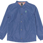 Airblaster Bruiser Shell Jacket 2024 - Black jacket with reflective logo on left chest and black zipper.