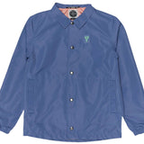 Airblaster Bruiser Shell Jacket 2024 - Black jacket with reflective logo on left chest and black zipper.