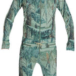 Airblaster Classic Ninja Suit 2024 - Black full-body suit with a ninja mask covering the face and head.