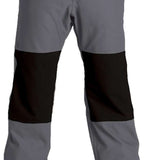 Airblaster Elastic Boss Shell Pant 2024 - Black pants with a subtle pattern of small, repeating shapes on the upper thigh area.