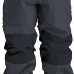 Boss Shell Pant - Black snow pants with a black belt, featuring two zippered pockets on the side and one zippered pocket at the back.