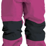 Boss Shell Pant - Black pants with a black belt, featuring a white logo on the left thigh and a small pocket on the right side.