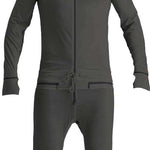 Airblaster Merino Ninja Suit 2023 - Black ninja suit with a hood and zipper down the front.