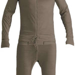 Airblaster Merino Ninja Suit 2024 - Black snowsuit with a white logo on the chest.
