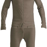 Airblaster Merino Ninja Suit 2024 - Black snowsuit with a white logo on the chest.