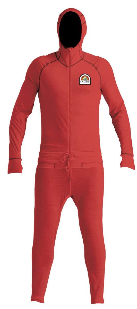 Airblaster Ninja Suit Merino - 2022 model with a minimalist design and subtle branding on the chest.