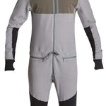 Airblaster Ninja Suit Pro II 2023 - Black snowsuit with white accents and a zipper down the front.
