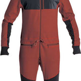 Airblaster Ninja Suit Pro II 2024 - Black snowsuit with red accents and a star logo on chest.