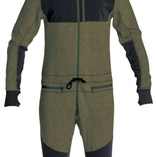 Airblaster Ninja Suit Pro II 2024 - Black suit with a star logo on the chest.