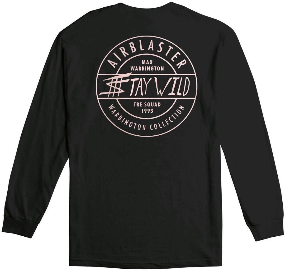 Airblaster - A long-sleeved shirt with a graphic of a wild tre on it.