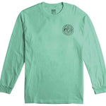 Airblaster Tre Wild Long-Sleeve Shirt 2023 - A light blue long-sleeved shirt with a crew neck and a small logo on the chest.
