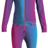 Airblaster Junior's Ninja Suit 2023 - Black snowsuit with a ninja-style hood and black trim.