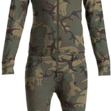 Airblaster Junior's Ninja Suit 2023 - Black ninja suit with a white trim and a black belt.