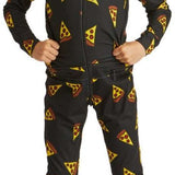 Airblaster Junior's Ninja Suit 2024 - Black ninja suit with yellow and red accents.