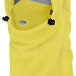 Airhole Airhood Polar Helmet Fit - 2024 model with a sleek black design and silver accents on the chin strap.