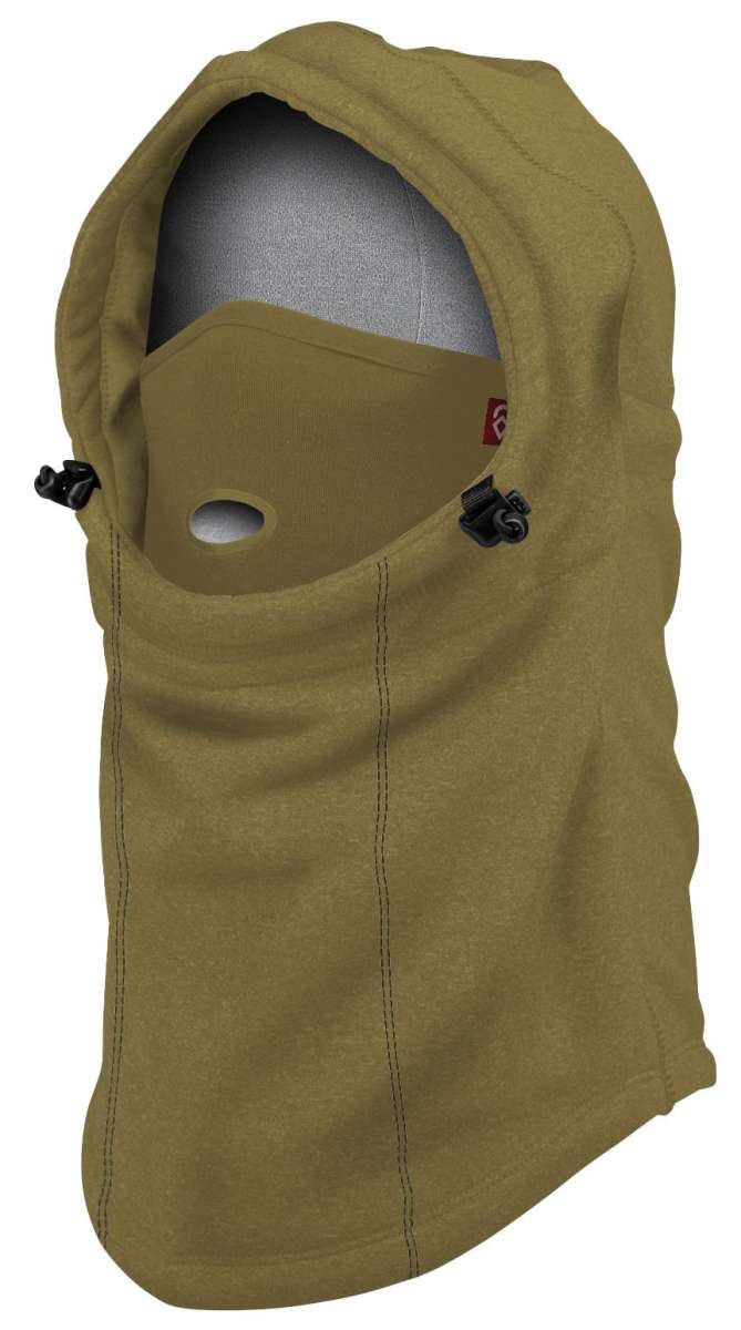 Airhole Airhood Polar Helmet Fit - 2024 model with a sleek black design and silver accents on the chin strap.