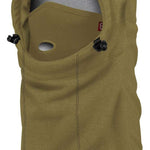 Airhole Airhood Polar Helmet Fit - 2024 model with a sleek black design and silver accents on the chin strap.