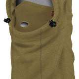 Airhole Airhood Polar Helmet Fit - 2024 model with a sleek black design and silver accents on the chin strap.