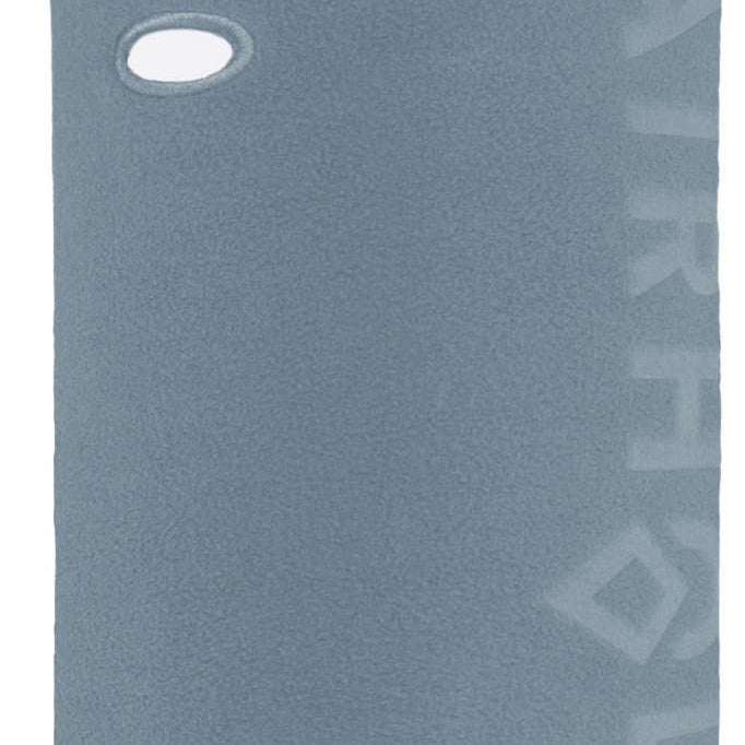 Airhole Airtube Classic Microfleece - The image shows a gray rectangular object with an oval cutout on its left side, featuring a red logo at the top right corner.