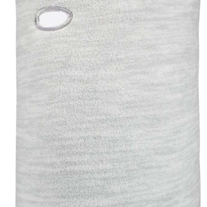 Airhole Airtube Classic Microfleece 2024 - Light gray fleece with a small oval-shaped hole on the left side.