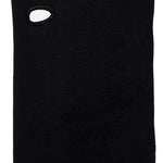 Airhole Airtube Classic Microfleece - Black fleece balaclava with a small oval cutout on the left side of the face.
