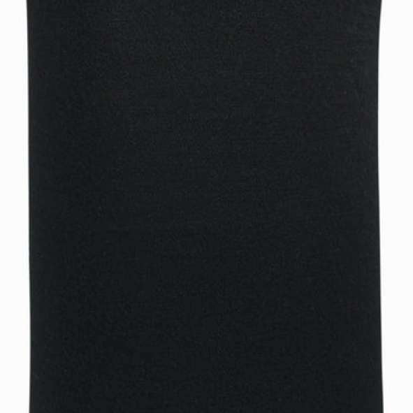 Airhole Ergo Merino Airtube 2023 - Black balaclava with a hole for the mouth and nose, featuring a red logo on top.