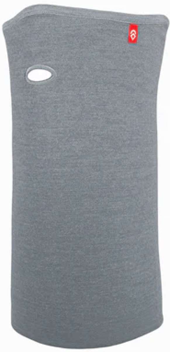 Airhole Airtube Ergo Merino 2024 - Grey fleece tube with a small red logo on top left corner.