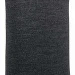 Airhole Airtube Ergo Merino 2024 - Dark gray merino wool neck tube with a small red logo on the upper left side.