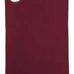 Airhole Airtube Ergo Polar 2024 - Red fleece balaclava with a hole for the mouth and nose, featuring white logos on the forehead and chin.