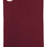 Airhole Airtube Ergo Polar 2024 - Red fleece balaclava with a hole for the mouth and nose, featuring white logos on the forehead and chin.