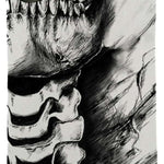 Airhole Airtube Ergo Polar 2024 - Black tube with white logo and text on one side, black strap on other end.