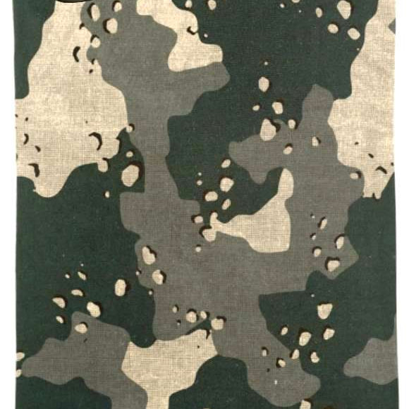 Airhole Ergo Polar Fleece Airtube - A camouflage-patterned tube with a red logo featuring a white diamond shape and the word "AIRHOLE" in white letters.