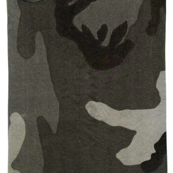 Airhole Ergo Polar Fleece Airtube - Black fleece tube with white logo and red tag on top.