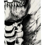 Airhole Ergo Polar Fleece Airtube - White fleece tube with black logo on one end and a small white oval tag near the other end.