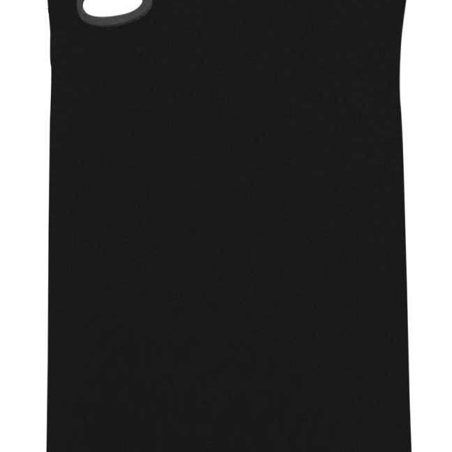 Airhole Airtube Ergo PolarTec Power Dry Stretch 2023 - Black balaclava with a small white logo on top and a black strap at the back.