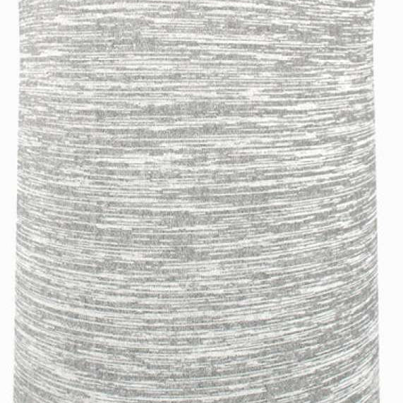 Airhole Ergo Waffle Fleece Airtube - Gray fleece fabric with a waffle pattern and an oval-shaped cutout on the left side.