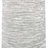 Airhole Airtube Ergo Waffle Knit 2024 - Gray waffle-knit neck gaiter with a small red logo featuring white lettering and a diamond-shaped design.