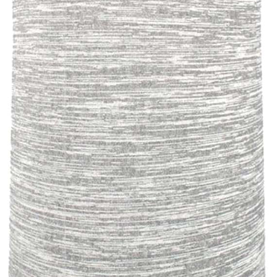 Airhole Airtube Ergo Waffle Knit 2024 - Gray waffle-knit neck gaiter with a small red logo featuring white lettering and a diamond-shaped design.