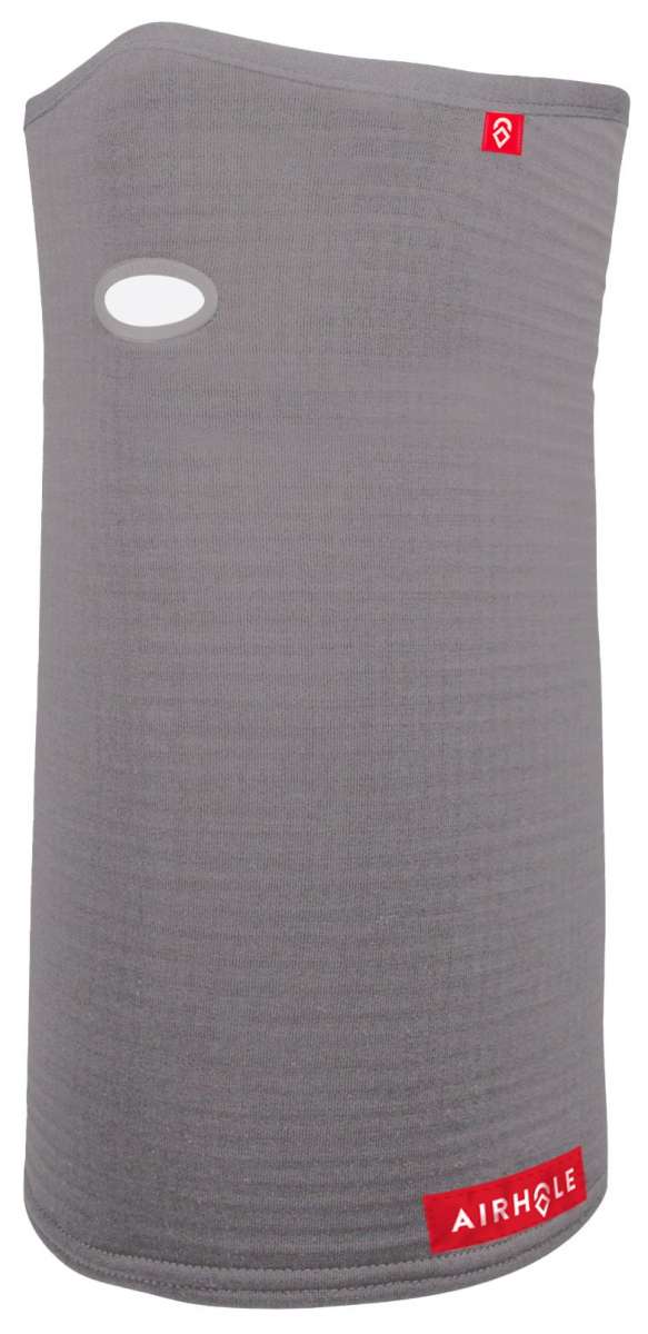 Airhole Airtube Ergo Waffle Knit - Gray waffle-knit fabric, small red logo on upper left corner.