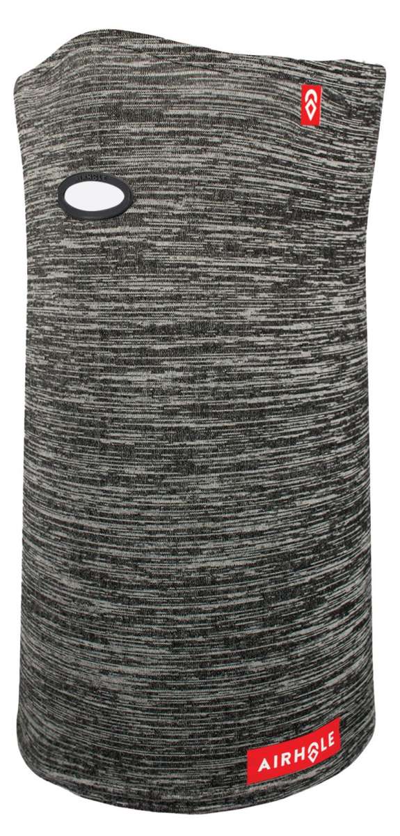 Airhole Airtube Ergo Waffle Knit 2024 - Gray waffle-knit fabric with a red logo on the upper left corner.