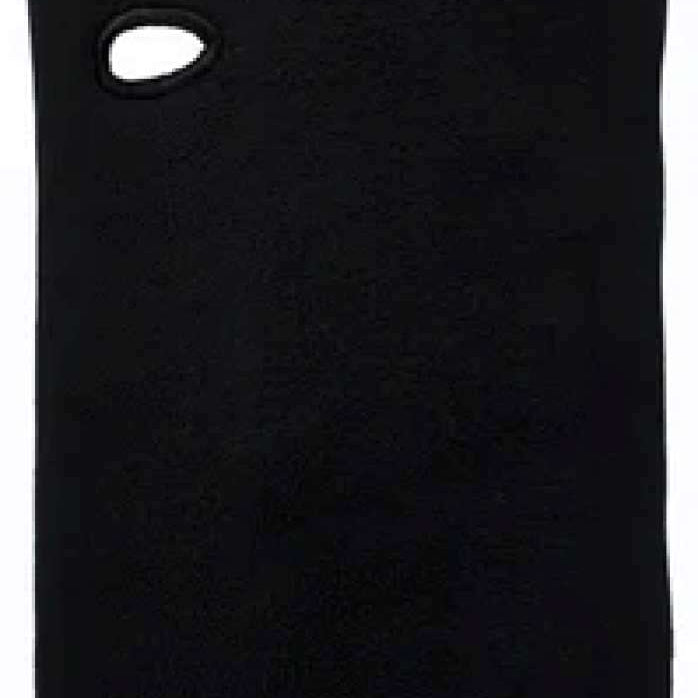 Airhole Airtube Polartec Shearling Fleece 2024 - Solid black fleece with a small white logo at the top.