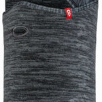 Airhole Combo MicroFleece + Drytech Balaclava - A black balaclava with a marbled pattern, featuring a red logo on the left side of the neck.