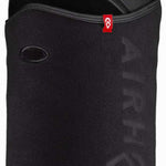 Airhole Combo MicroFleece + Drytech Balaclava - Black balaclava with a fleece face covering and black drytech fabric on top.