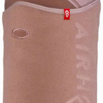 Airhole Combo MicroFleece + Drytech Balaclava - A tan balaclava with a fleece side and dry tech side, featuring an oval logo on the left.