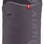 Airhole Combo MicroFleece + Drytech Balaclava - A black balaclava with a fleece face mask and dry-tech fabric on top.