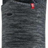 Airhole Balaclava Combo Microfleece Drytech 2024 - Black balaclava with a black and grey marbled pattern on the top half, featuring a red logo tag.