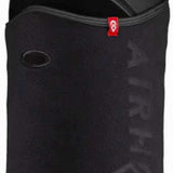 Airhole Balaclava Combo Microfleece Drytech 2024 - Black balaclava with a red logo on the front and black zipper.