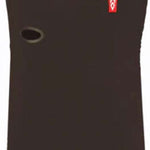 Airhole Balaclava Full Hinge Waffle - A black balaclava with a waffle pattern on the fabric and an Airhole logo in white on the left side of the chest area.