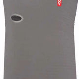 Airhole Balaclava Full Hinge Waffle - A gray balaclava with a waffle pattern on the fabric, featuring an Airhole logo in white on the front.